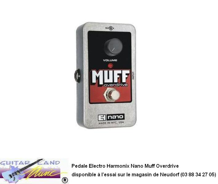 Pedale Electro Harmonix Nano Muff Overdrive
